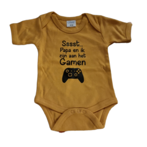Romper - Sssst... Papa en ik zijn aan het gamen - verschillende kleuren