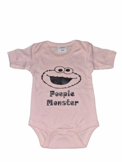 Romper - Poepie monster - verschillende kleuren