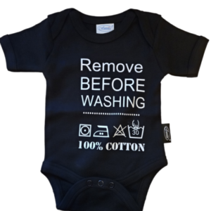 Romper - Remove before washing - verschillende kleuren