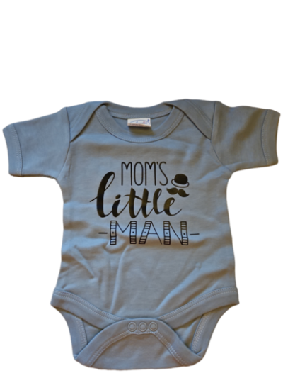 Romper - Mom's little man - verschillende kleuren