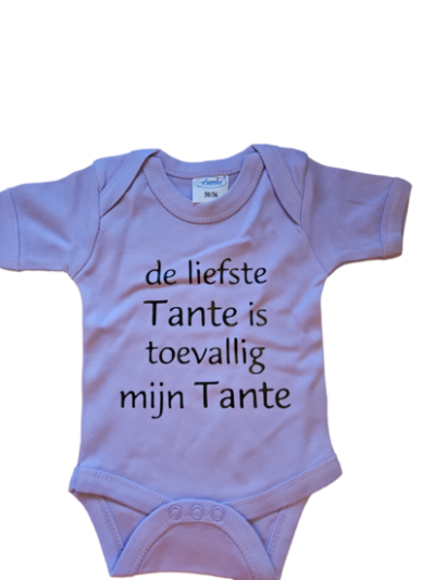 Romper - De liefste tante is toevallig mijn tante - verschillende kleuren
