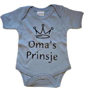 Romper - Oma's prinsje - verschillende kleuren