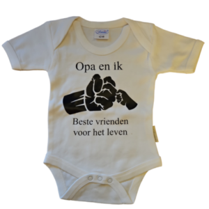 Romper - Opa en ik Beste vrienden voor het leven - verschillende kleuren