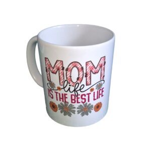Mok met opdruk Mom life is the best life