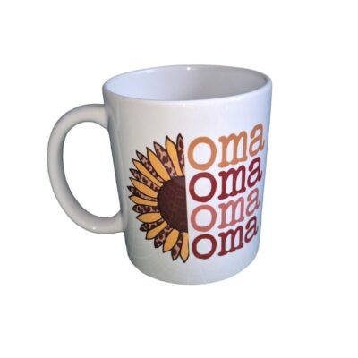 Mok met opdruk Oma